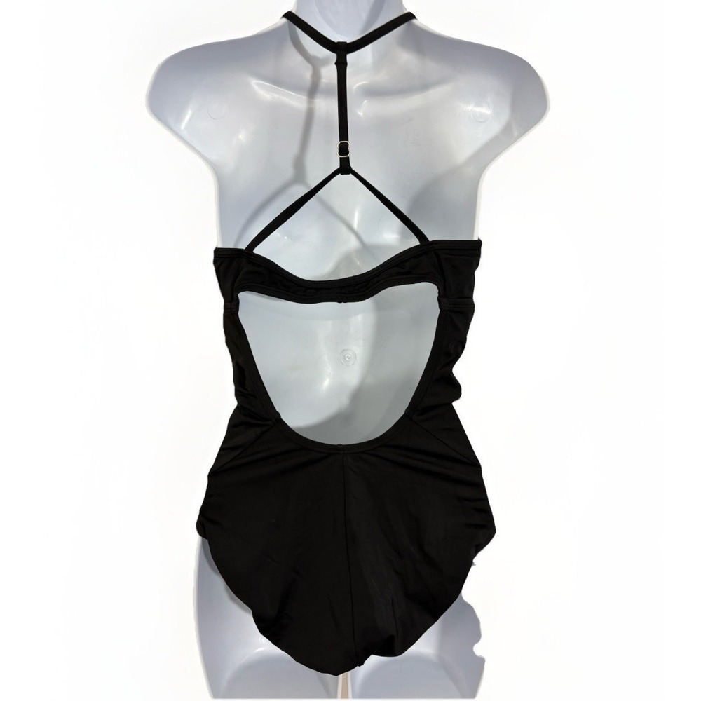 Nike 1-piece Swimsuit Sz 12 Nike NX Victory Color Block Y2K Sport - Picture 3 of 8